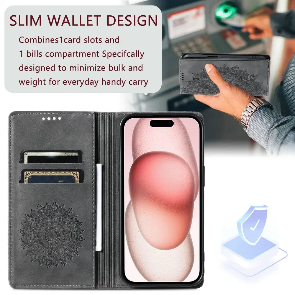 For Poco X8 Pro Max M8 M7 F7 Ultra 5G Leather Magnet Flip Case Wallet Card Funda for Xiaomi Poco X7 C85 X 8 8X Luxury Book Cover