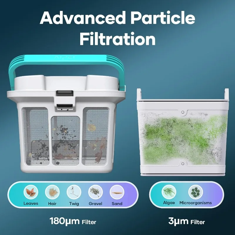 2025 Upgraded AIPER Scuba S1 Pro Cordless Robotic Pool Cleaner, Horizontal Waterline Cleaning, 360° Particle Filtration