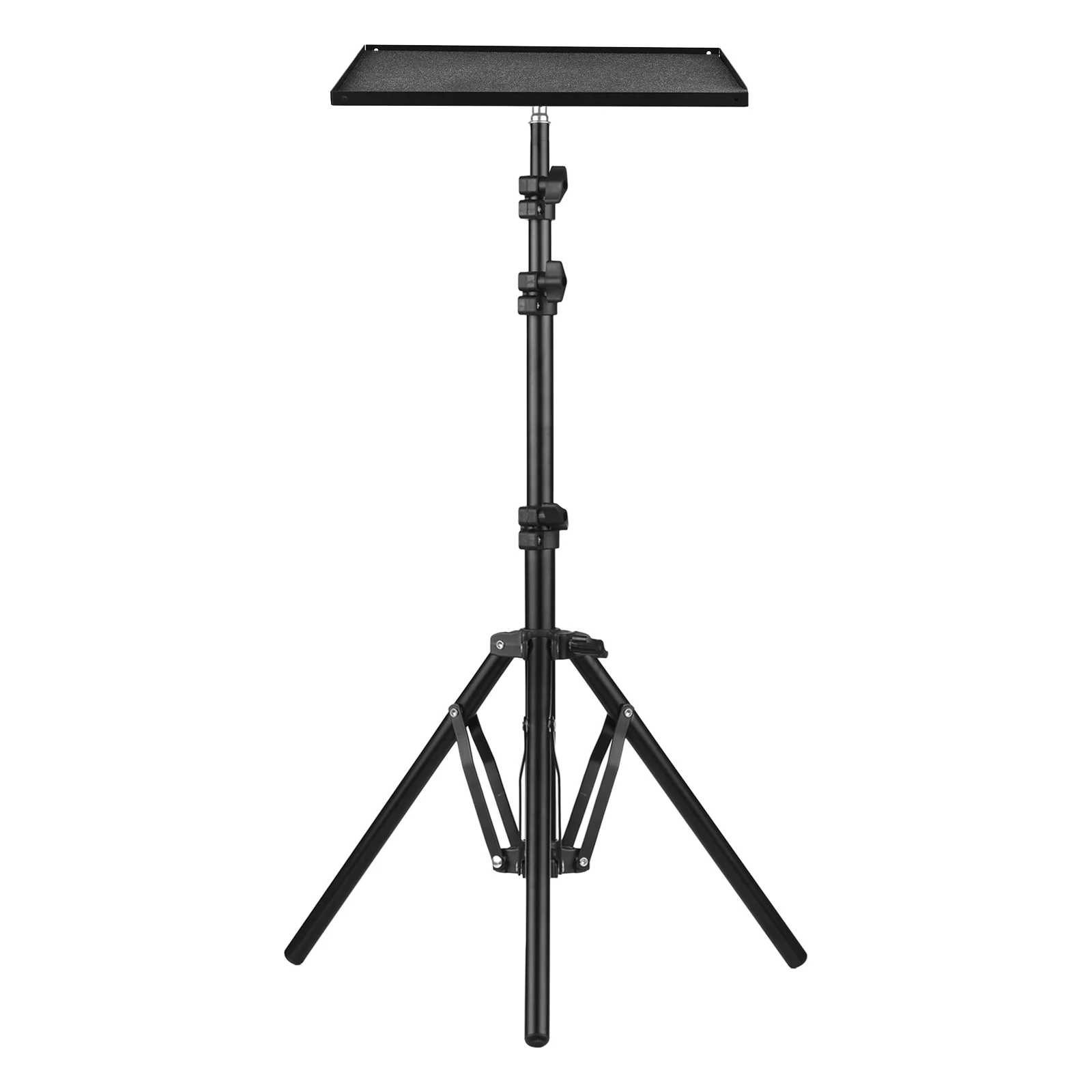 Universal Laptop Projector Tripod Stand &Holder Aluminum Alloy Computer Projector Floor Stand 41-135cm/ 16-53in Ajudtable Height