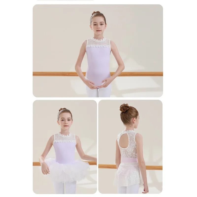 Ballet Leotard Gymnastics Bodysuit Summer New Arrival Dancewear Training Costume Studio Practice Stage Daily Performance Wear view 5