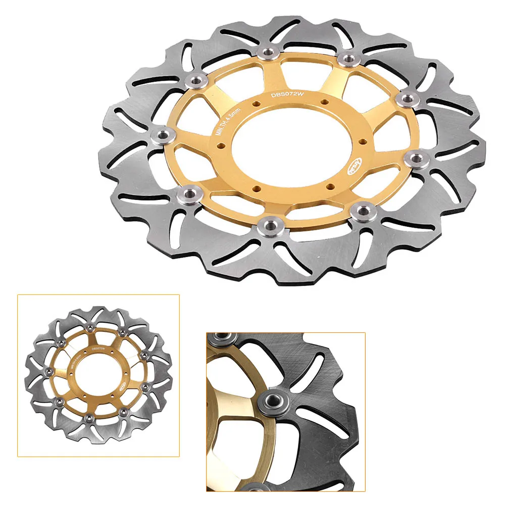 CBR250R Motorcycle Front Left Brake Disc Rotor For Honda CBR 250R 2010 2011 2012 CNC Aluminum 1Pcs