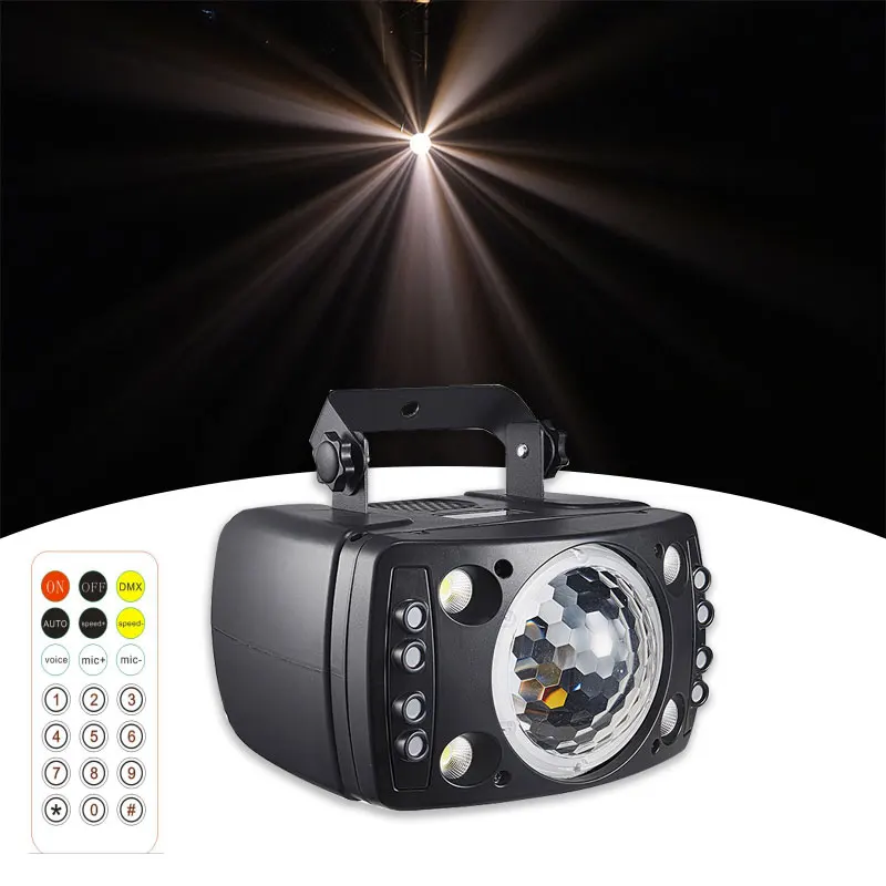 70W RGBW Kaleidoscope Butterfly Light DMX512 LED Dimmable Strobe Stage Bar Lamp For KTV Disco Party