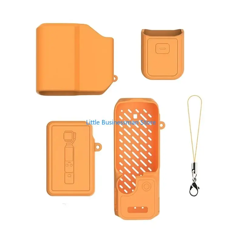 Silikonhüllen-Set mit strukturiertem für Pocket 4Pro Travel Carry Schutzhülle M76A – Detail 9