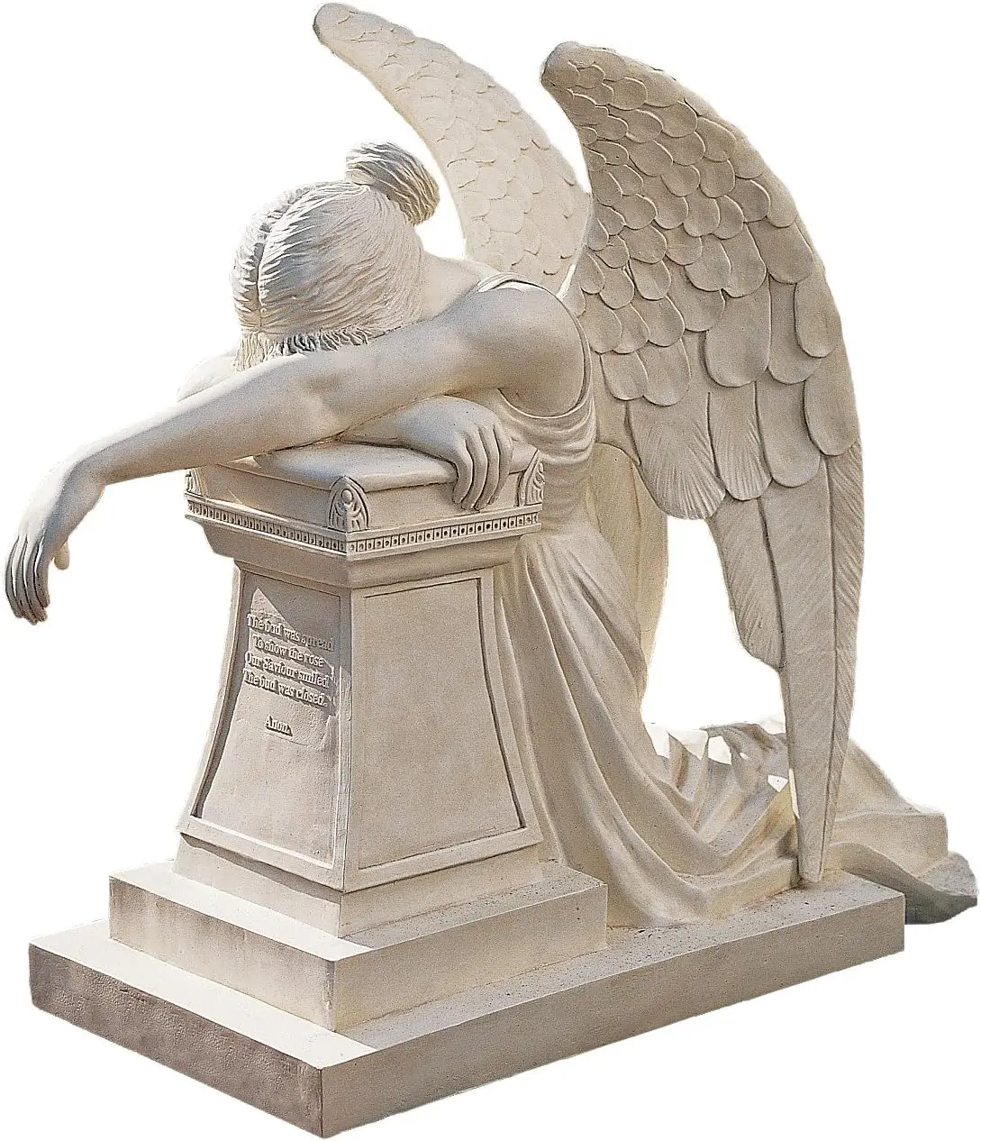 

Design Toscano Angel of Grief Monument Statue: Estate