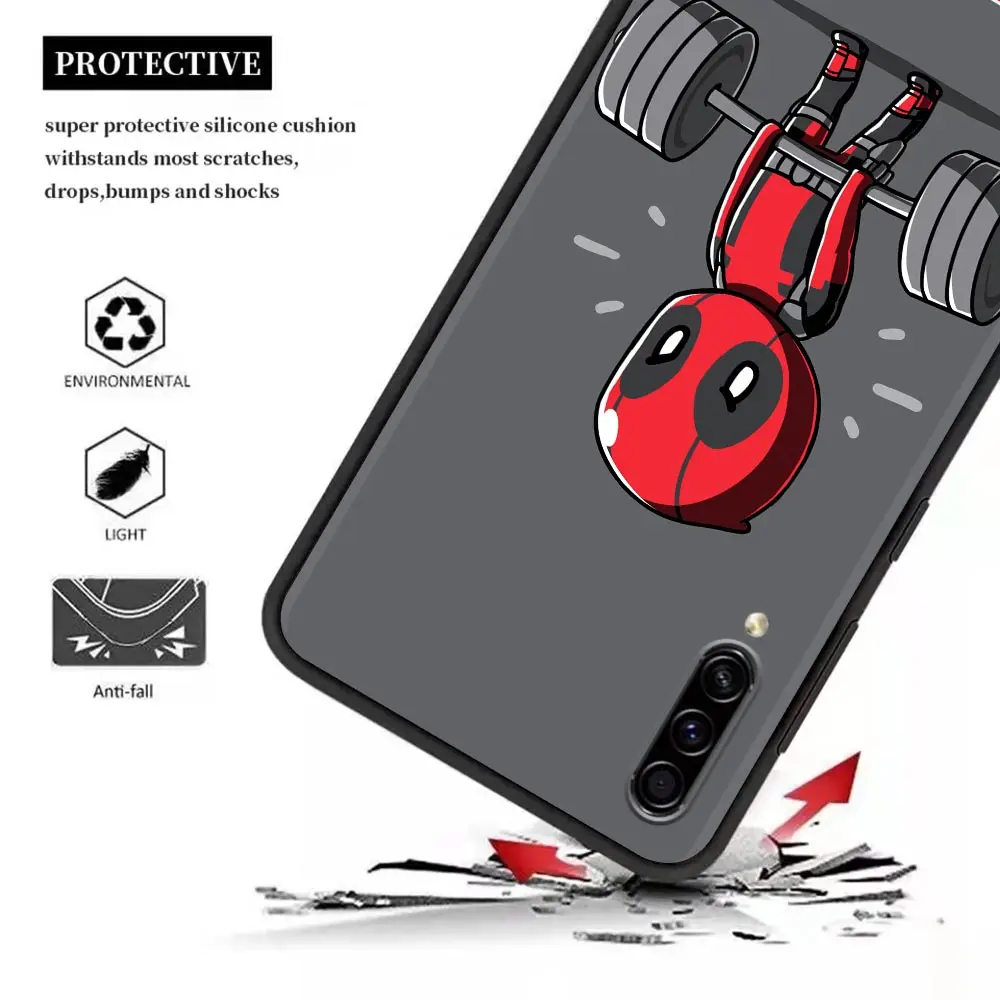 Avengers Telefoon Case Voor Samsung Galaxy A30s A10 A40 A50 A60 A70 A80 A7 A9 2018 Coque Funda Cover Marvel Groot Spiderman Deadpool