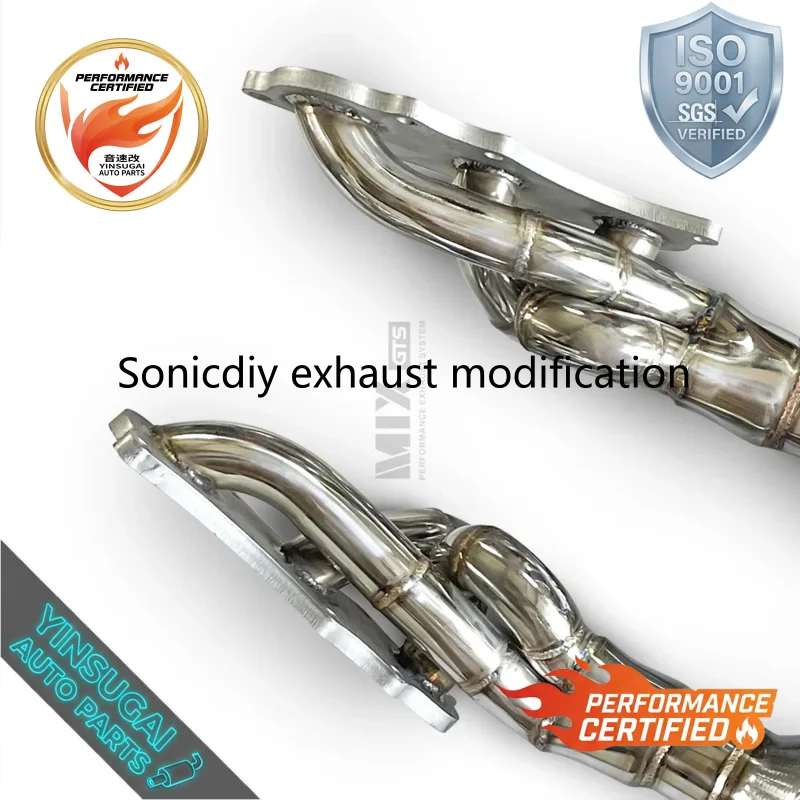Picture 7: High Performance Exhaust Manifold Header For Lexus IS250 IS300 IS350 XE20 2006-2012 SS304 Racing Power Upgrade
