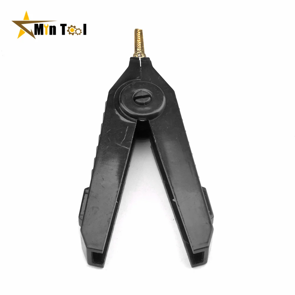 Alligator Clip 90mm Kelvin Copper Gold Plate Clip LCR Test Clip For Precision Electrical Instrument Tool Power Supply