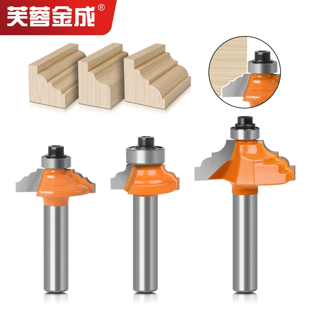 8-handle Line Cutter 3-arc Knife Sensitive Wire Cutter Woodworking Milling Cutter Line Decoration Cutter Outlet Milling Cutter 8