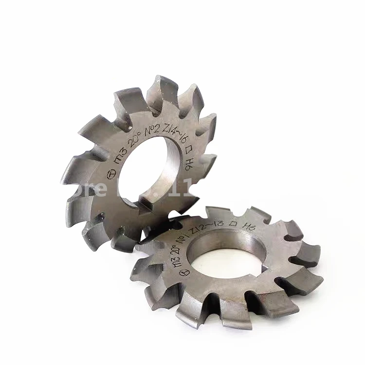 1Pc NO.1-NO.8 HSS Gear Milling Cutter Gear Cutting Tools Spur Teeth PA20 M1 M1.25 M1.5 M1.75 M2 M2.5 M3 M3.5 M4 M4.5 M5 M6 M7