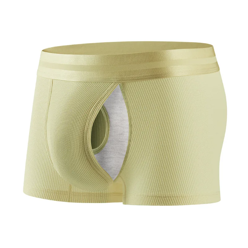 3pcs Man Underwear Boxers Separate Design Breathable Comfortable Under Shorts U-shape Panties for Men L XL XXL 3XL 4XL