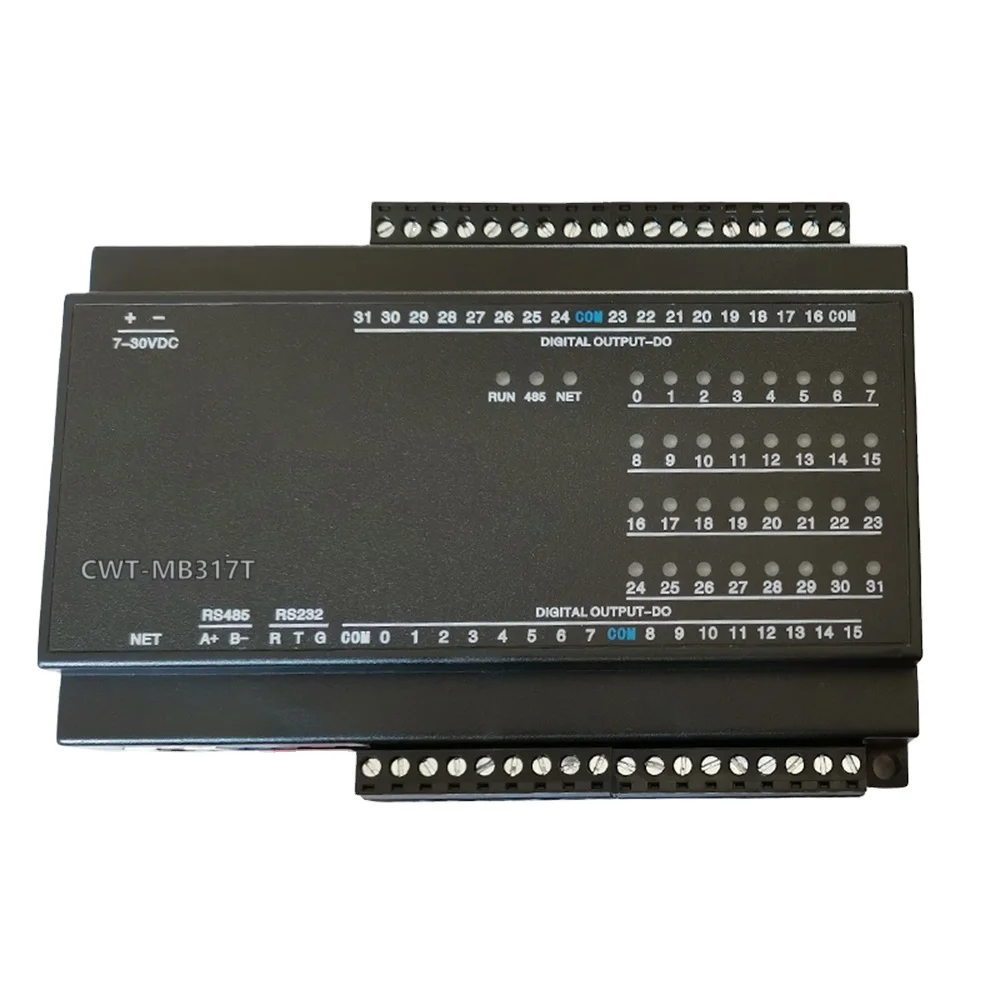 CWT-MB317T 32DO(NPN) 32-Channel Digital Output Transistor Output Modbus Controller