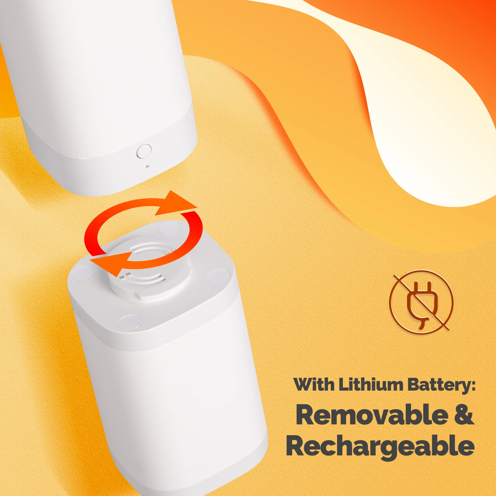 MOES Zigbee Rechargeable Curtain Motor 2500mAh Removable Lithium‑Battery Pull‑to‑Start App Voice Control Tuya Smart Home