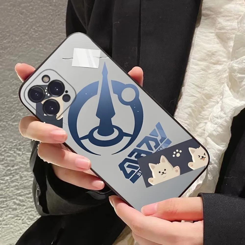 Honkai Star Rail Proprietary Logo Phone Case For iPhone 14 11 12 13 Mini Pro XS Max Cover 6 7 8 Plus X XR SE 2020 Funda Shell