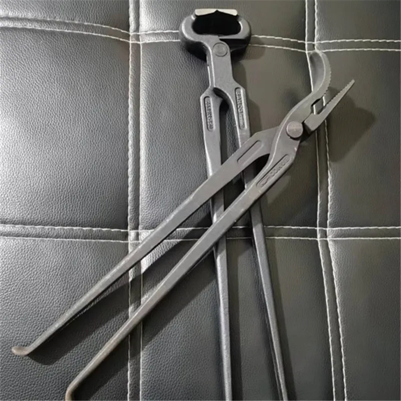 14 inch horseshoe repair tools, shoe clippers, nail clippers, equestrian equipment