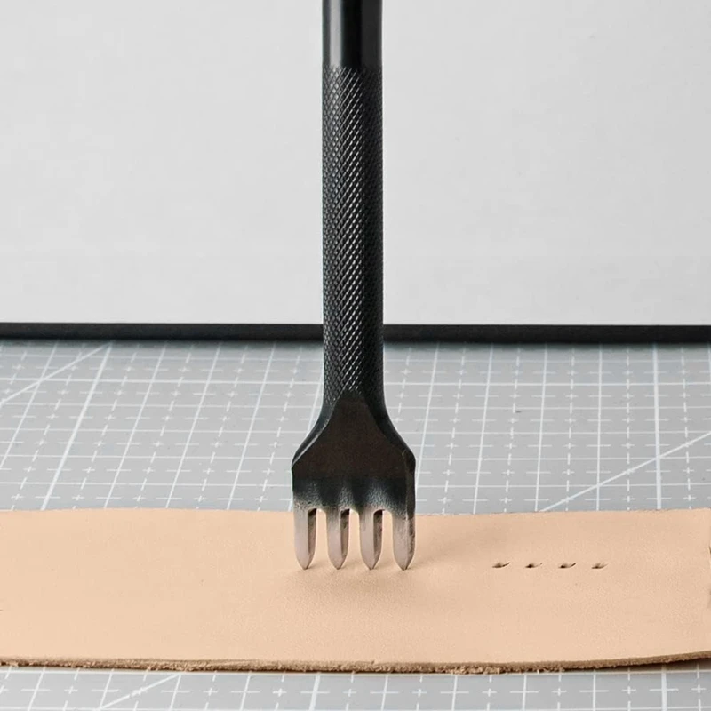 ABXF-4 шт., нескользящий алмазная огранка, кожаный инструмент «сделай сам», косая плоская огранка, гальваника, сшитая вручную алмазная огранка (5 мм)