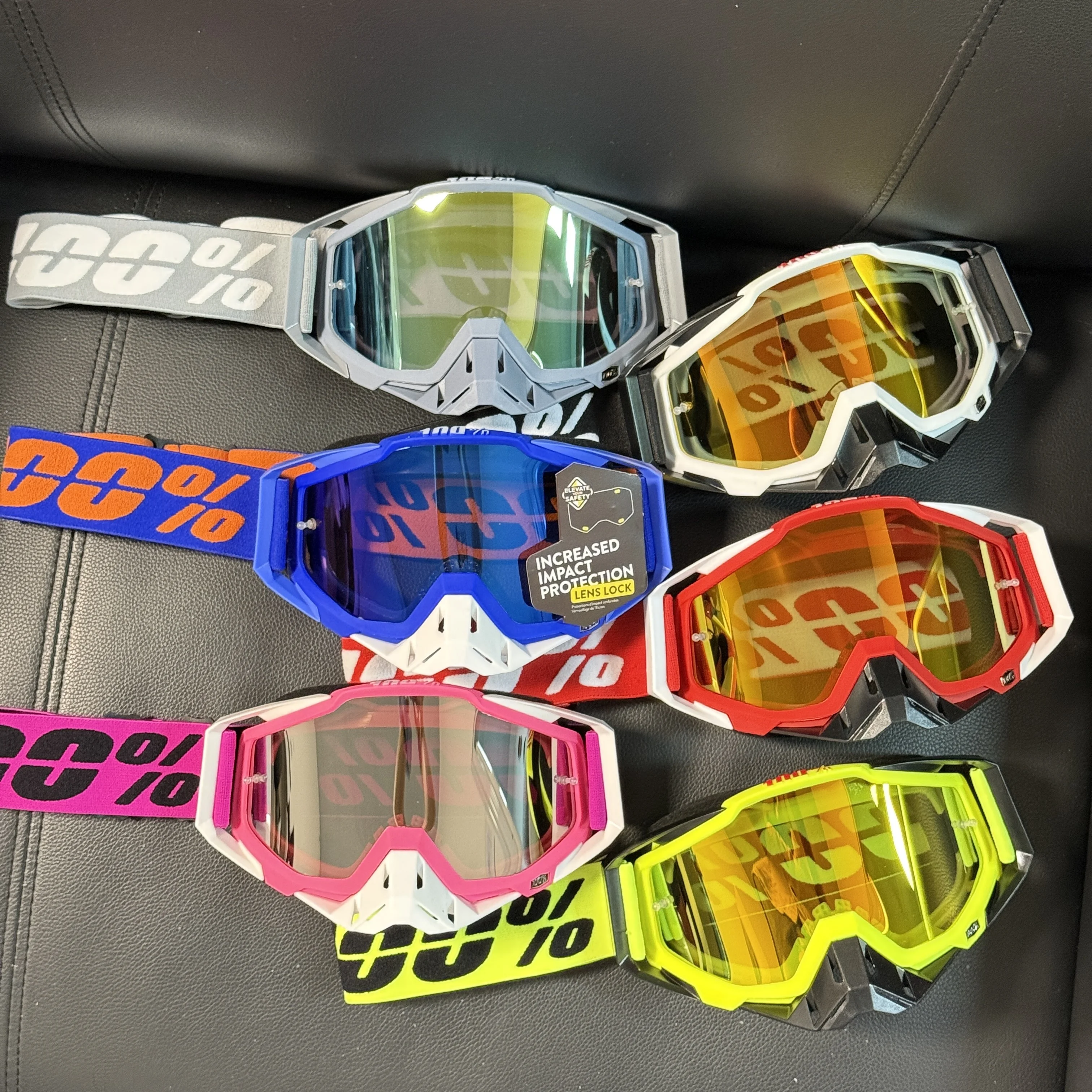 Image of Motorrad-Brille - Premium Offroad-Fahrbrille für Alle Helme Kratzfest UV400 Grenzüberschreitende Outdoor-Sportausrüstung