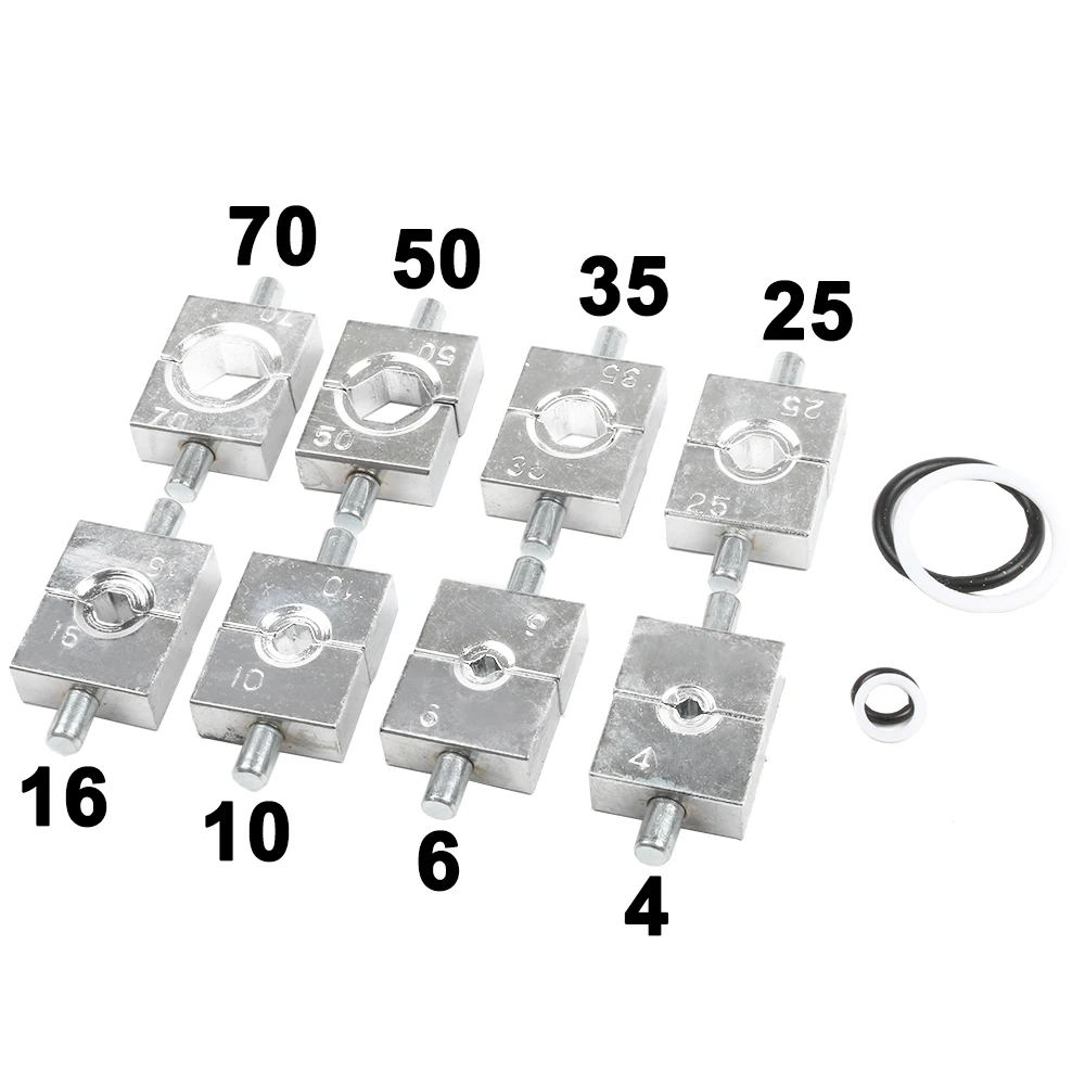 YQK-300 YQK-70 4-70mm 10-300mm zakres zacisku domowego narzędzia DIY hydraulicznego 12T ciśnienie końcówka kablowa prasy zacisk kablowy ze szczękami