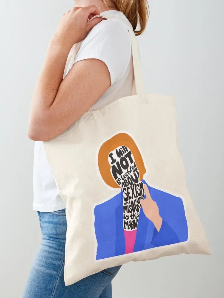 

I will NOT be lectured Tote Bag great bag Woman shopper bag shopping logo Custom