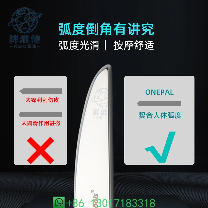 Kit di strumenti professionali per il rilascio della fascia - Acciaio inossidabile medico da 5 pezzi per tessuti profondi e collo, ergonomico