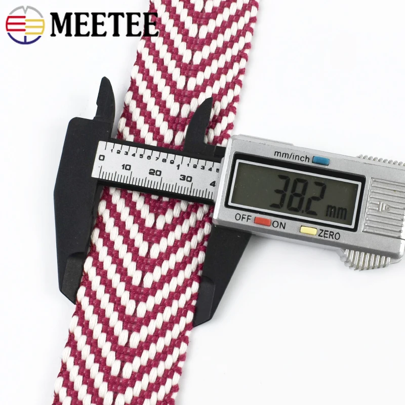 

3-10M 38mm Nylon Webbing Strap Belt Sling Sewing Accessories Shoulder Bag Decorative Braid Safety Band Strap-on Crafts Supplies