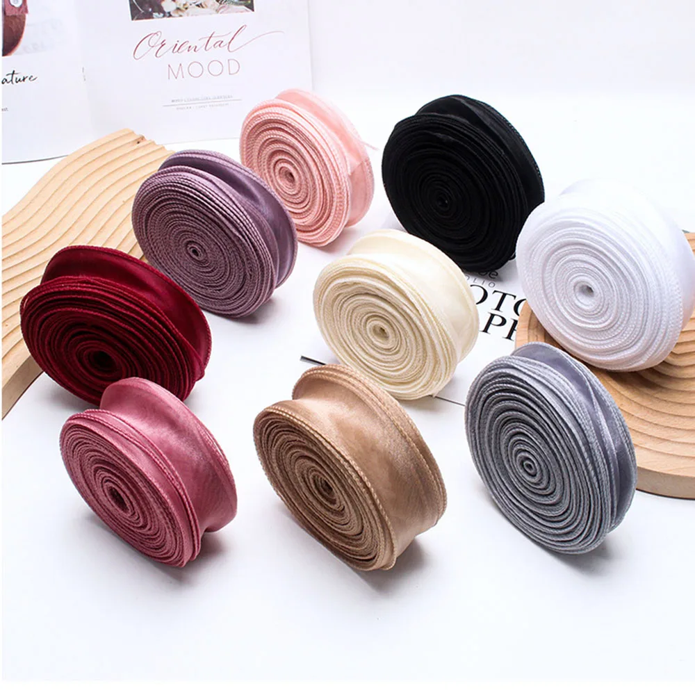 10Yards/Roll Silk Ribbon Roll 40mm Satin Organza Ribbons for Gift Wrapping Handmade Wedding Birthday Party Decor Bow DIY Craft