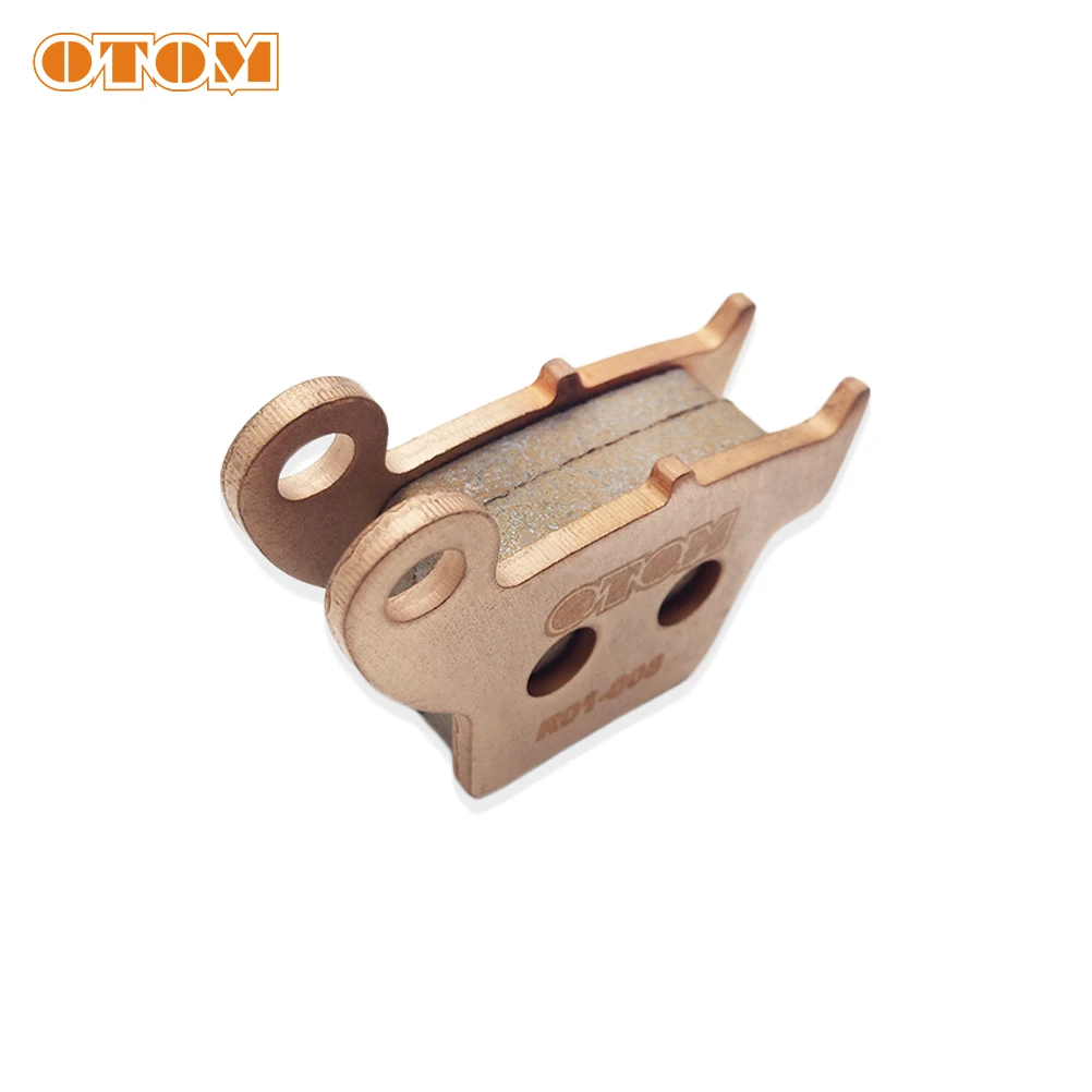 OTOM Motorcycle Rear Brake Pads Copper Sintering Brake Disks Disc Braking For HONDA CR125 CRF250R CRF250X 450R 450X CRF450L Bike