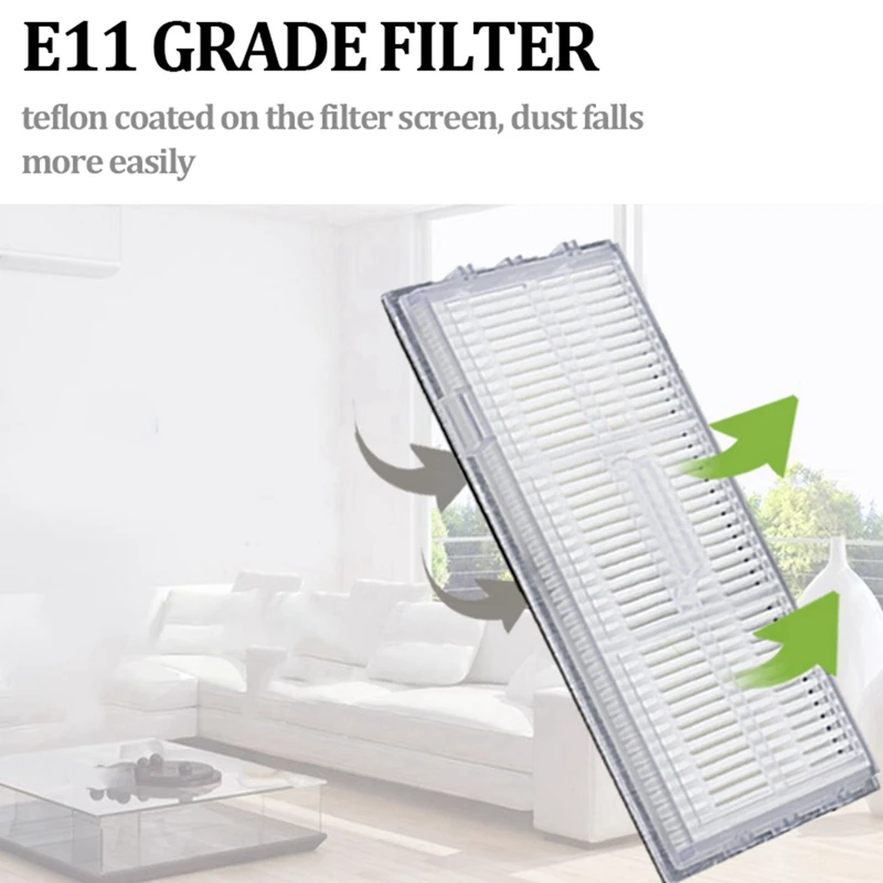 Spazzola principale per Xiaomi Roborock S7 S70 S75 S7max T7S Plus filtro Hepa Mop straccio spazzola laterale aspirapolvere pezzi di ricambio