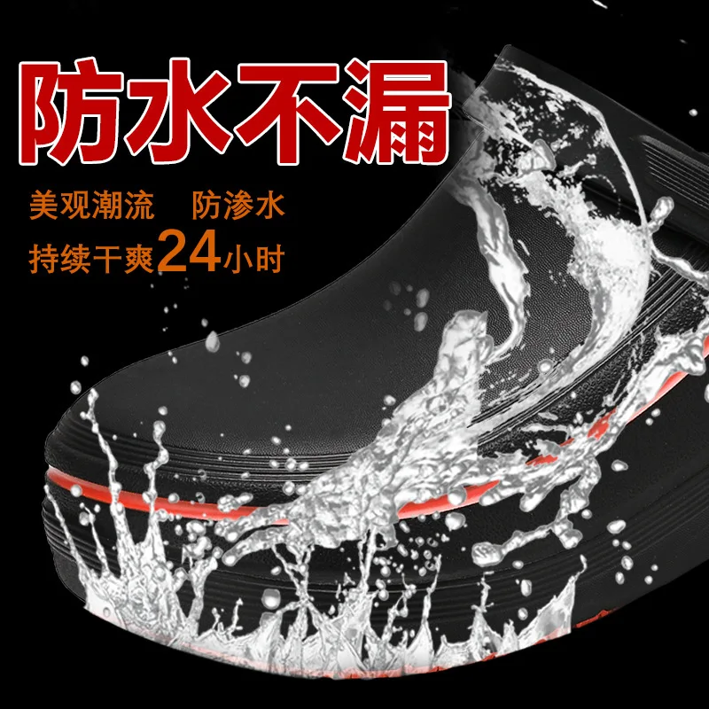 Kitchen Non-slip Shoes Non-slip Waterproof Oil-proof Chef Shoes Doctor Nurse Work Shoes Cool Slippers