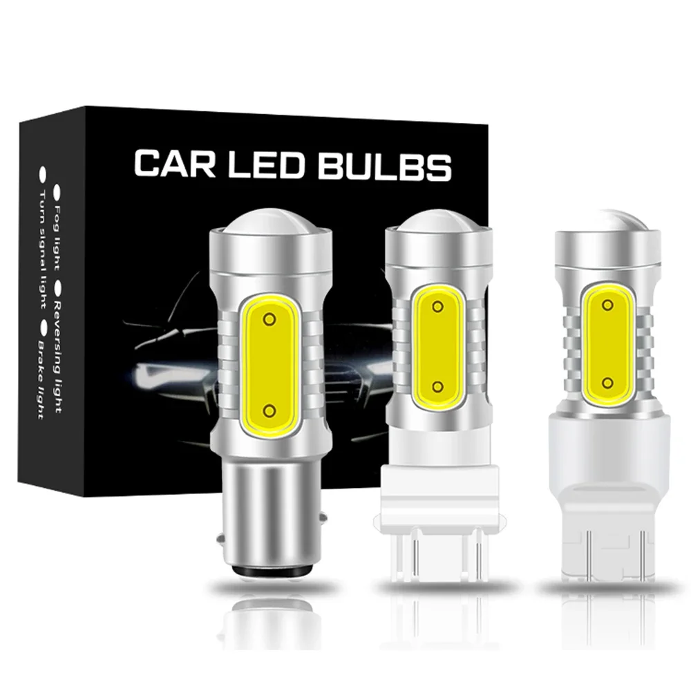 

2PCS 1156 P21W LED BA15S PY21W BAU15S Bulb 12V COB 5SMD 7443 7440 W21W 3157 1157 BAY15D P21/5W LED for Reverse Turn Signal Light