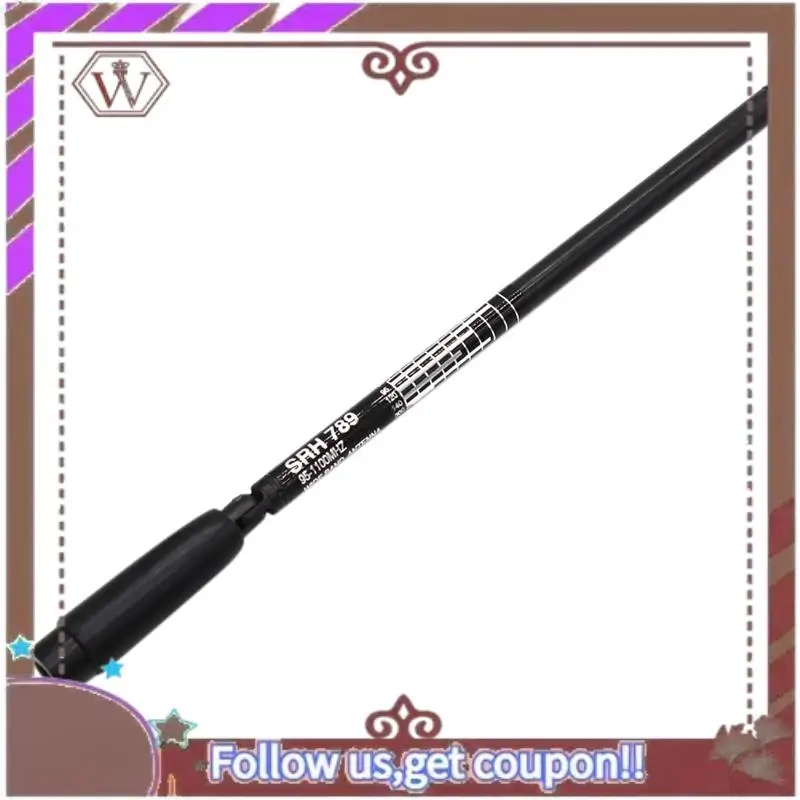 Latest 3X SRH789 SMA Male 95-1100Mhz Foldable Telescopic Antenna