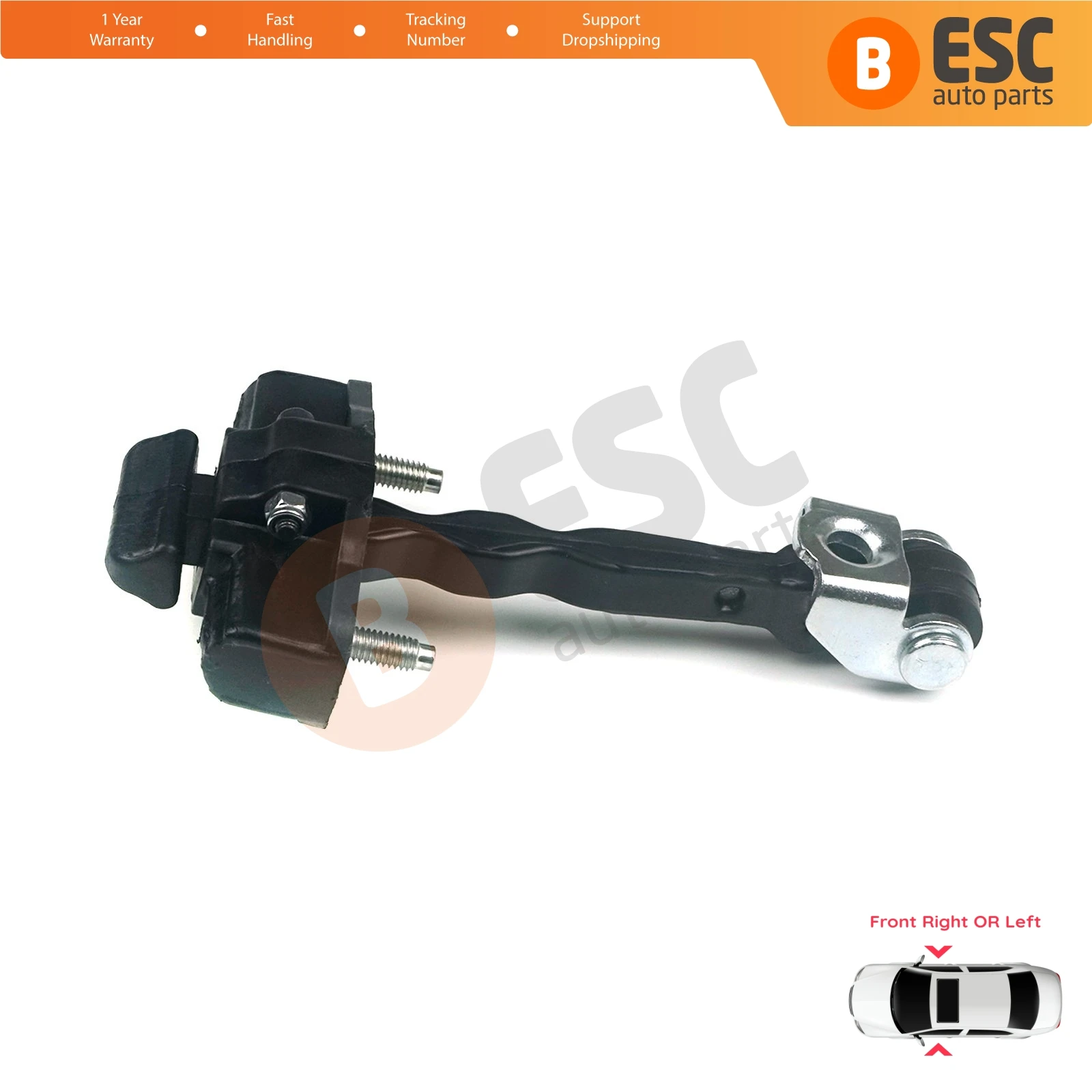 EDP729 Front Left OR Right Door Hinge Stop Check Strap Limiter 804306179R for Renault Clio MK4 Grandtour Hatchback 2012-2021