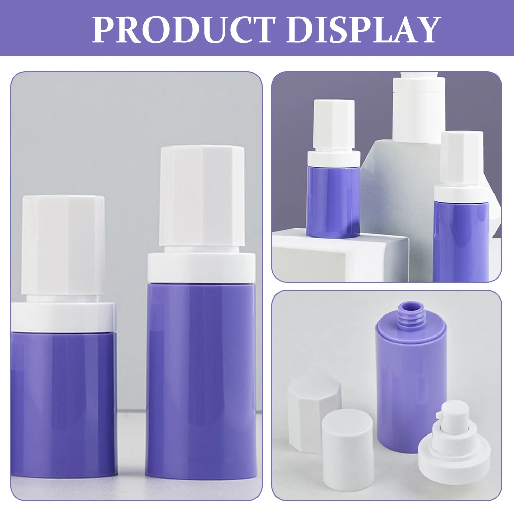 

4 pcs 15ml Airless Vacuum Lotion Bottle Portable Travel Makeup Dispenser Leak Proof Plastic Small Bottles for Women Girls