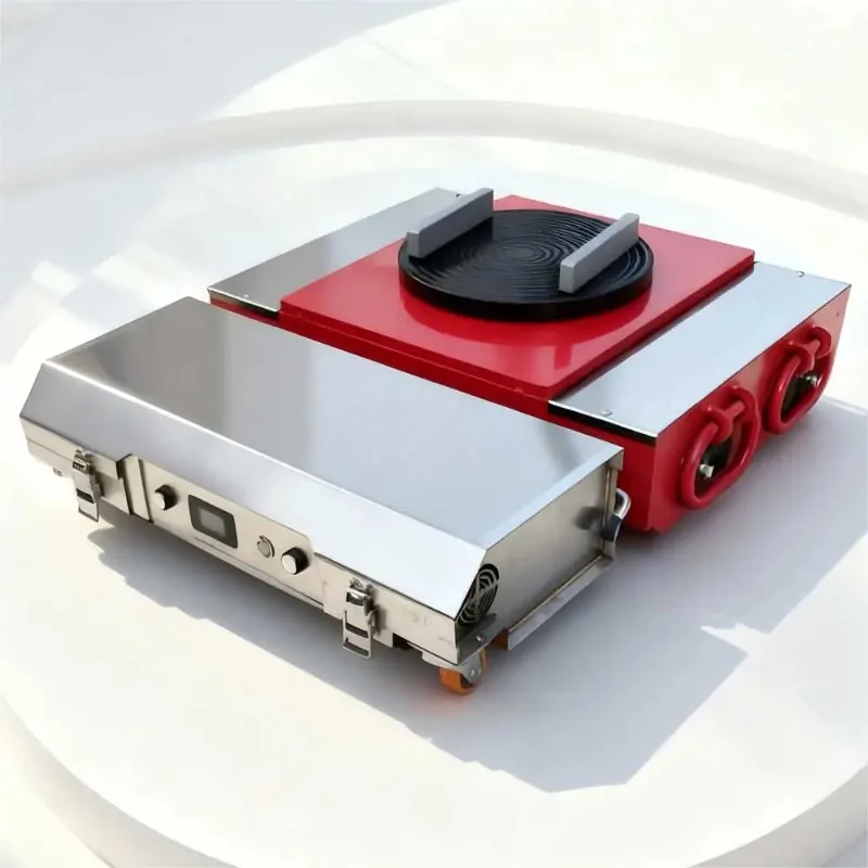 【2026】20T 360° Machine Skate Electric Cargo Truck Factory Equipment Moving Roller Trolley for Machine Moving Without Shipping