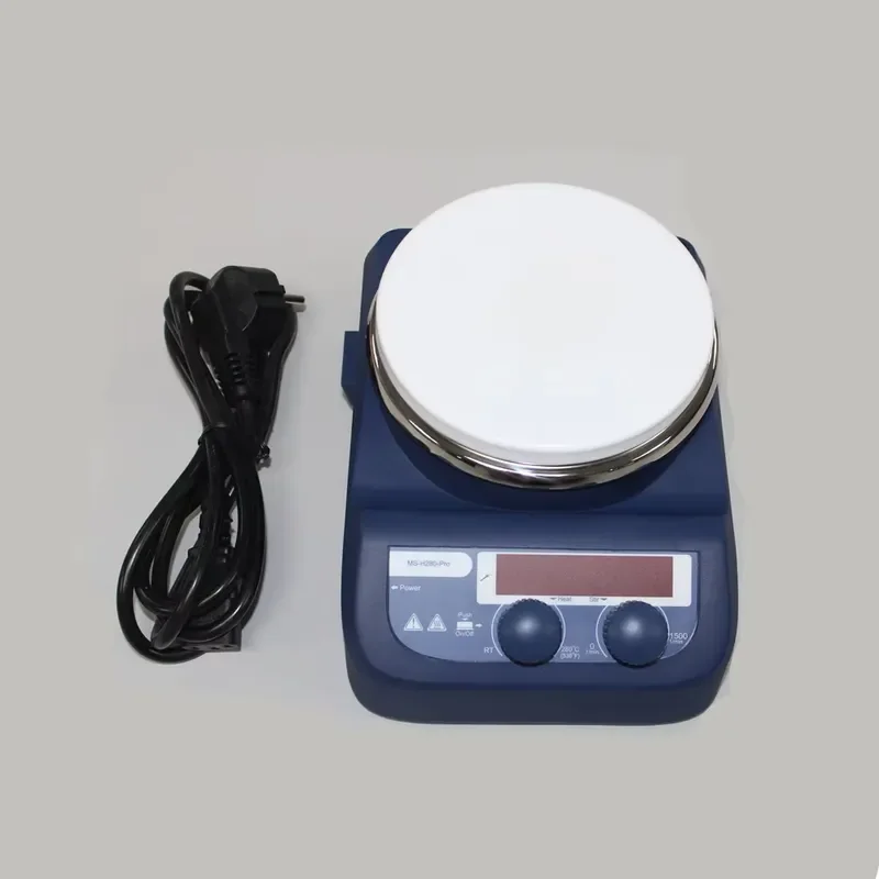 HAIJU LAB 200-1500 RPM Max Temperature 280 Degree 3 L LED Digital Magnetic Hotplate With Magnetic Stirrer(MS-H280-Pro)