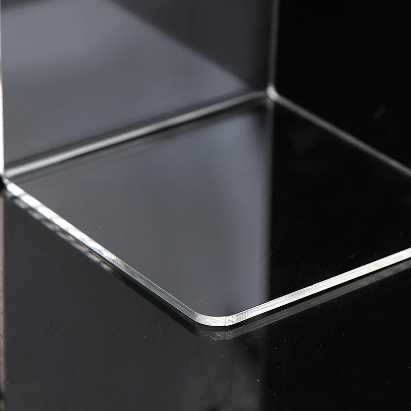 Transparent Acrylic Bookends Stand Bookshelf Desktop Decorative Storage Rack Bookend Book Holder School Stationery