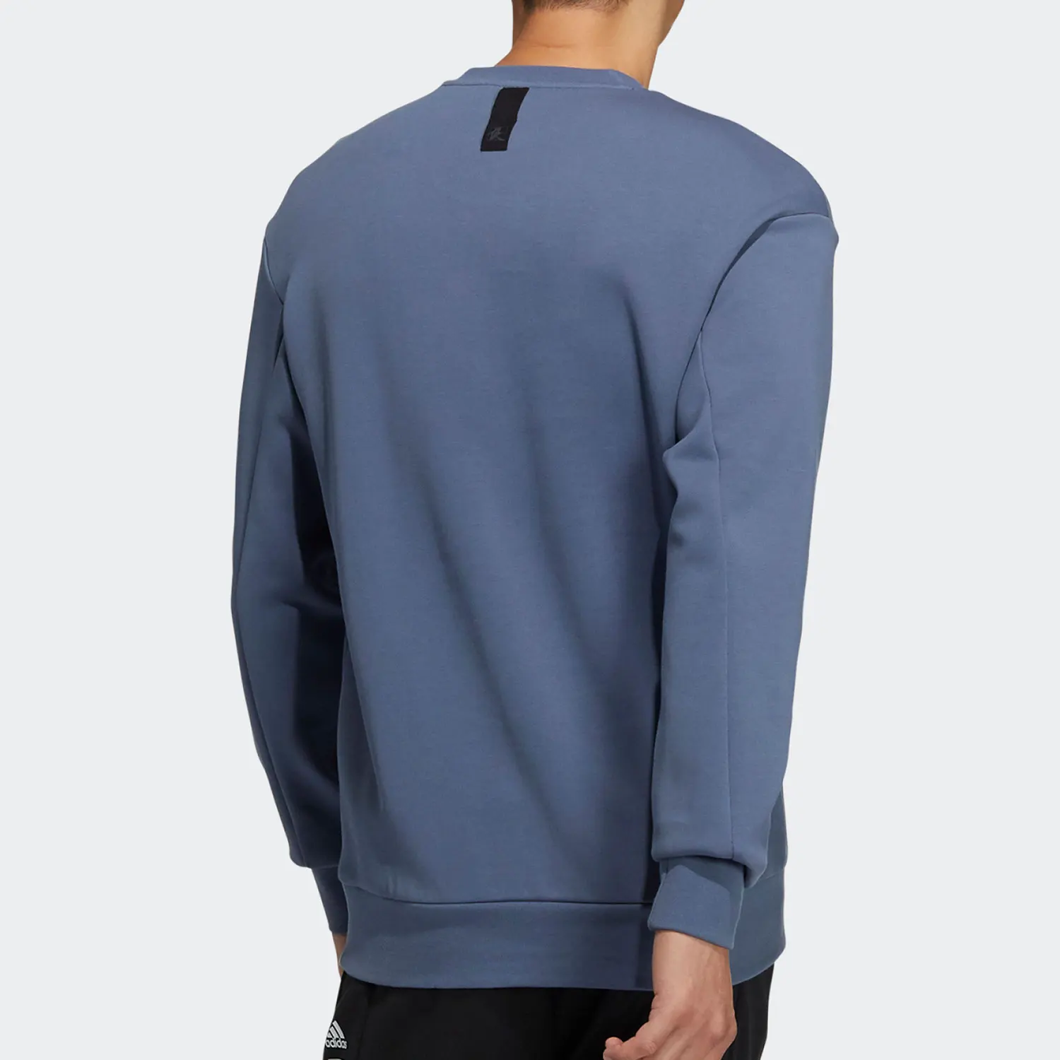 Adidas genuine season Wuji series men's round neck pullover hoodie HE5163