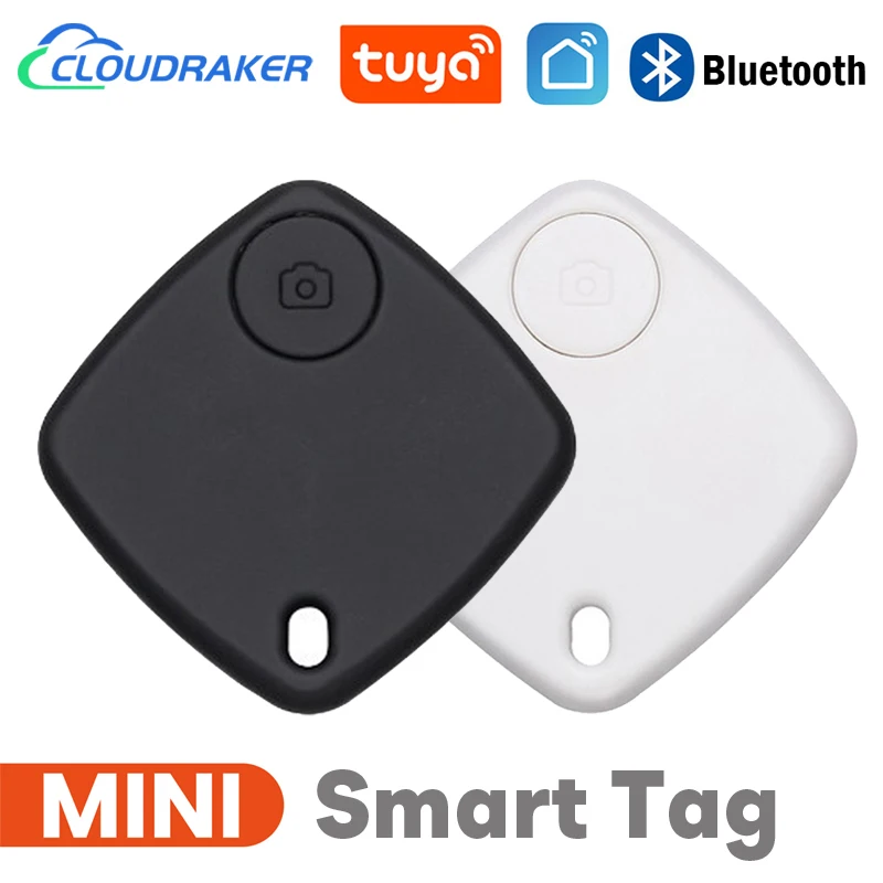 Tuya Smart Tag Anti-Lost Alarm Wireless Bluetooth GPS Tracker Phone Stuff Two-way Search Suitcase Key Pet Finder Location Record