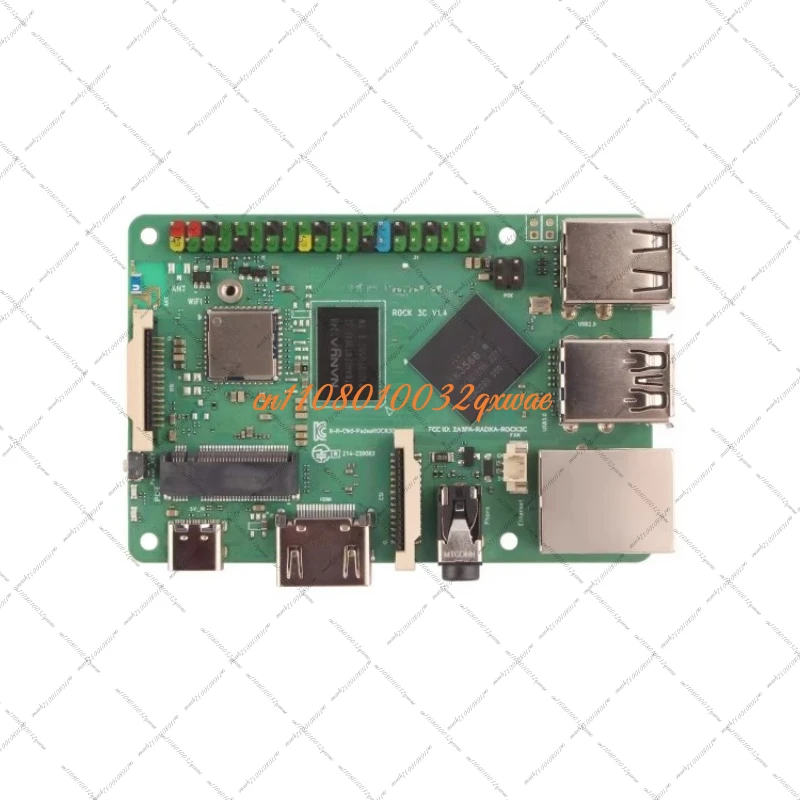 Radxa Development Board ROCK 3C RK3566 Quad Core CPU Single Board Computer Suitable for Raspberry Pi