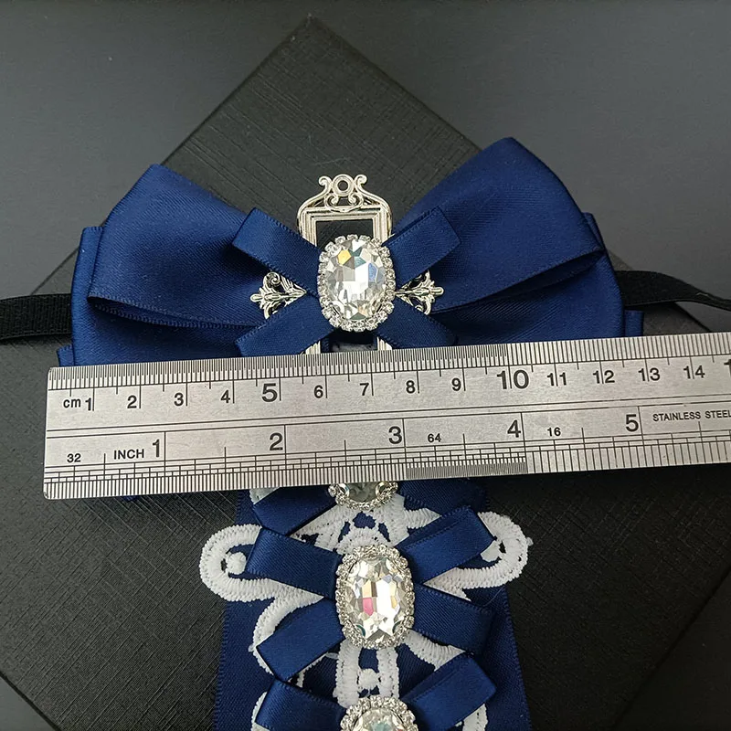 Kép 5: Eredeti handmade Meghajlás Kapcsolat retro Brit Koreai men's Teendő Áldomás báli Angol kosztüm Ing accessor Csillogás high-end Csőbilincs virágos