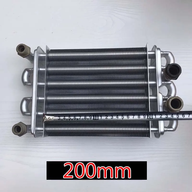 High Quality Universal 200MM Length Heat Exchanger For Vaillant Vanward BAXI ARISTON Gas Boiler Replacement