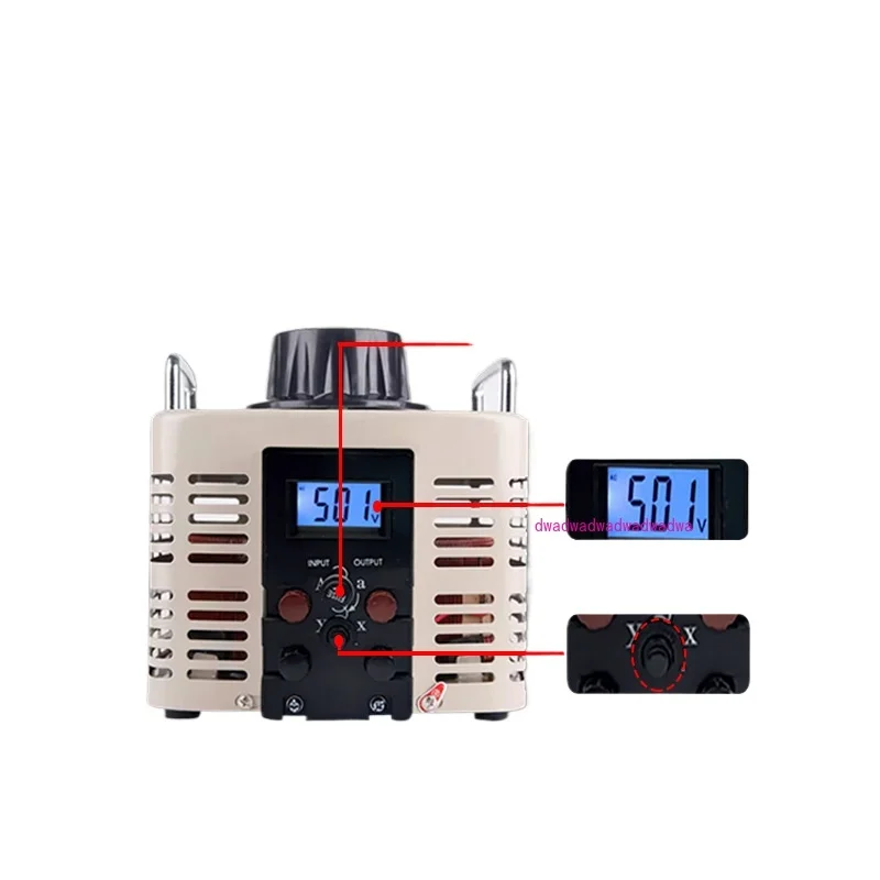 Isolated voltage regulator 2000W220V 0-300V 500V adjustable transformer 1000W foam cutting