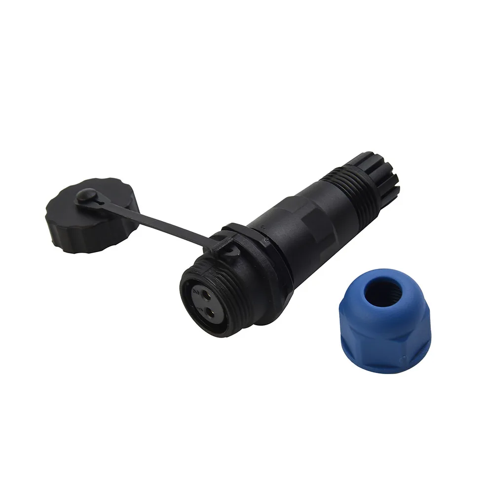 SP13 IP68 Waterproof Inline Cable Coupler Socket Connector Pair 17 Pin, Suitable for DIY Electrical Projects SP13