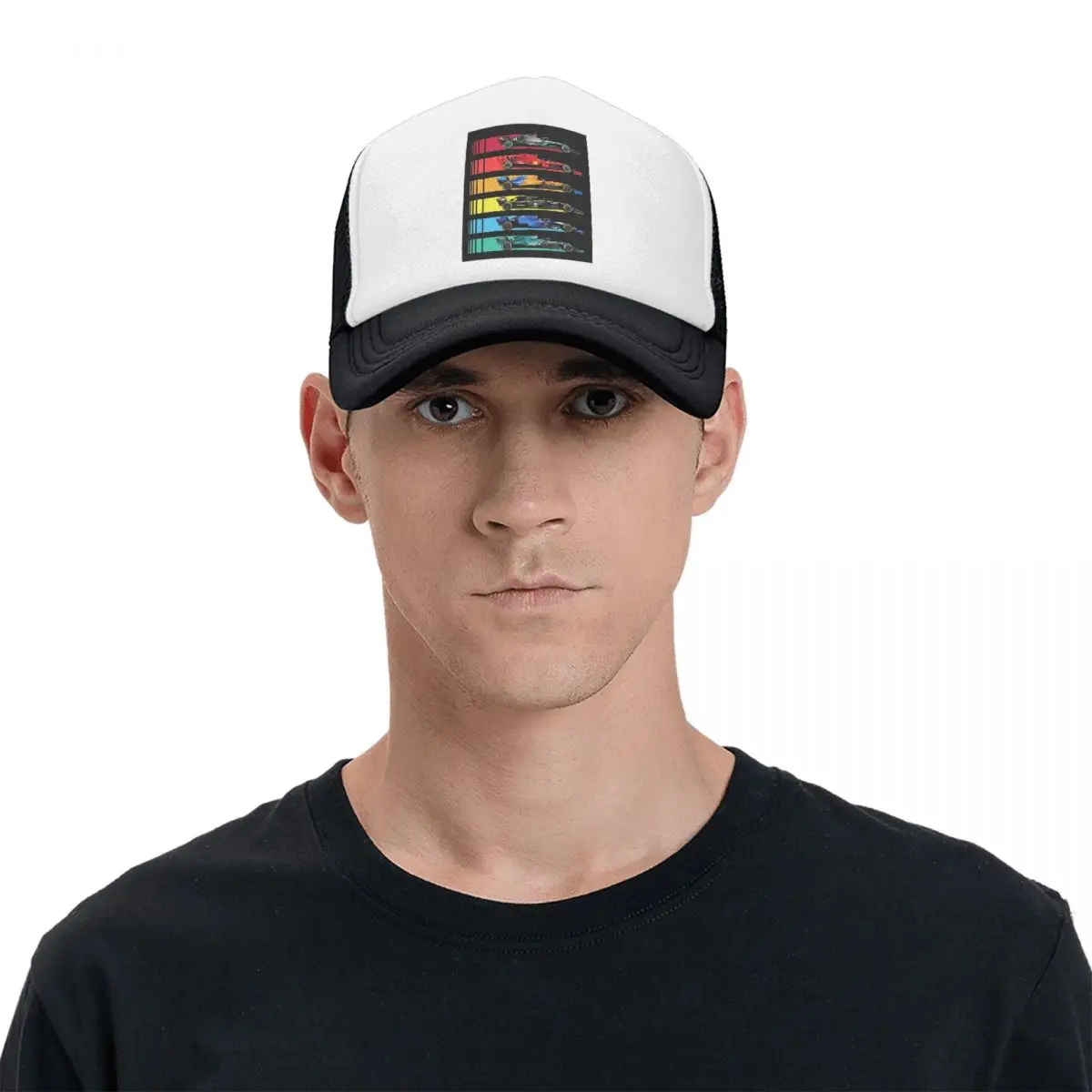 Formula Racing Cars 2023 Cap Fashion Mesh Baseball Caps Adjustable Hat Hip Hop Summer Unisex Baseball Hats
