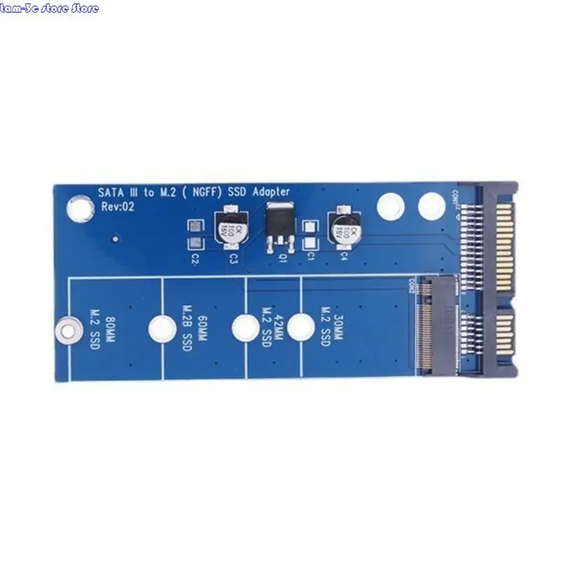 D0UA M.2ハードディスクアダプターSATA3カードM.2コンバーターM.2 SATA3ハードディスクカードリーダー