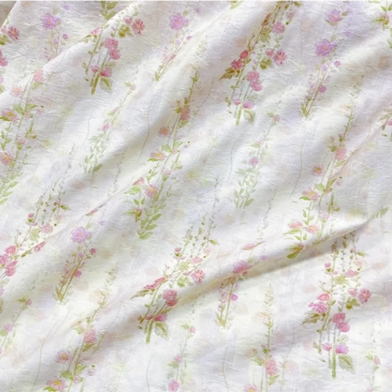 

Sweet Floral Tencel Cotton Fabric Soft DIY Fashion Handmade DIY Fabric