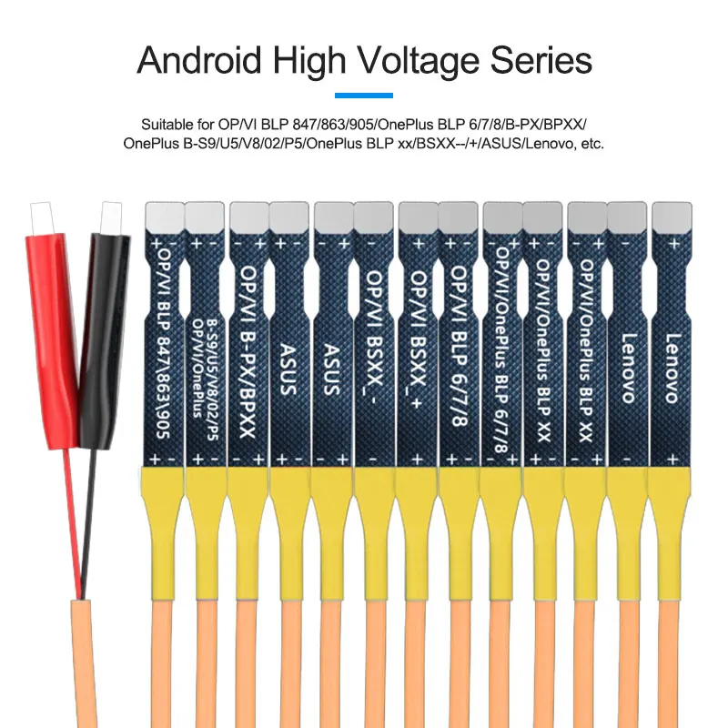 SUNSHINE iBoot D IP&Android Power on Cable Supports IP6S-15PM, Suitable for SAM/HW/OP/VI/MI/MZ and other Android 8V High-voltage