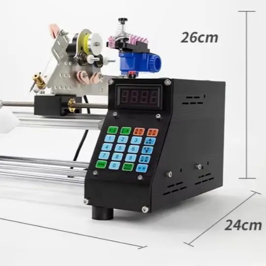 High-Speed Automatic Coil Winding Machine | for Enameled Wire, Fishing Line, Cotton & Flat Wire