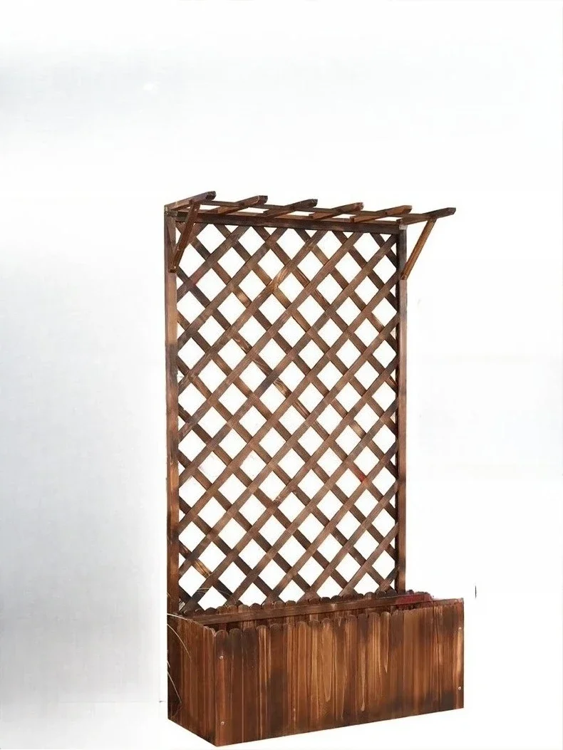 Victorian Carbonized Wood Multi Tier Plant Shelf All Hardware Included for Climbing Vines Wedding Ceremony Decor