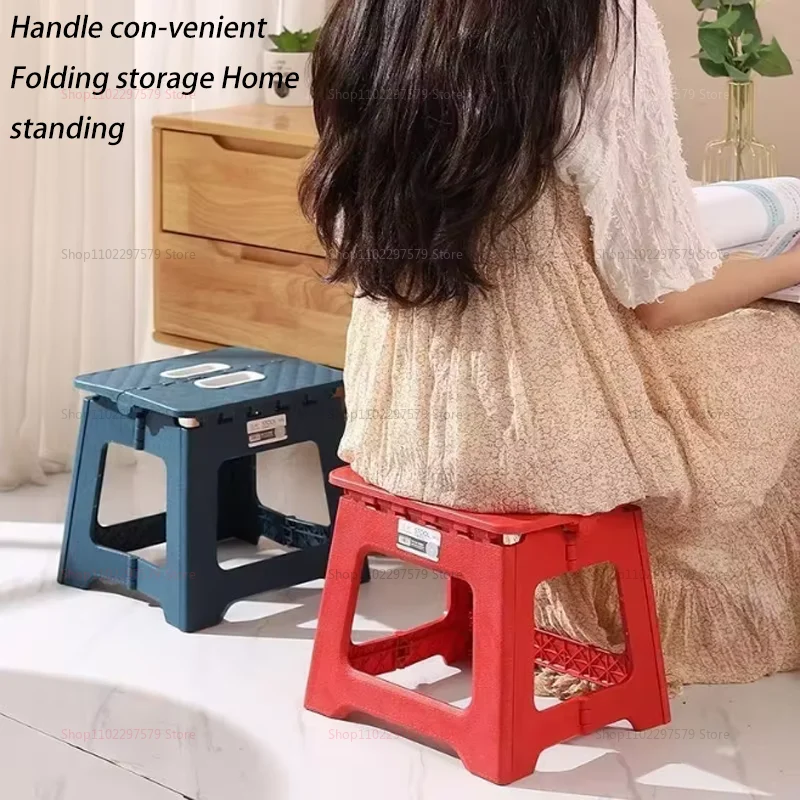 Portable Foldable Compact Mini Stool Thickened High-Quality Plastic Stool – Fits Adults & Kids for Outdoor Fishing & Picnics