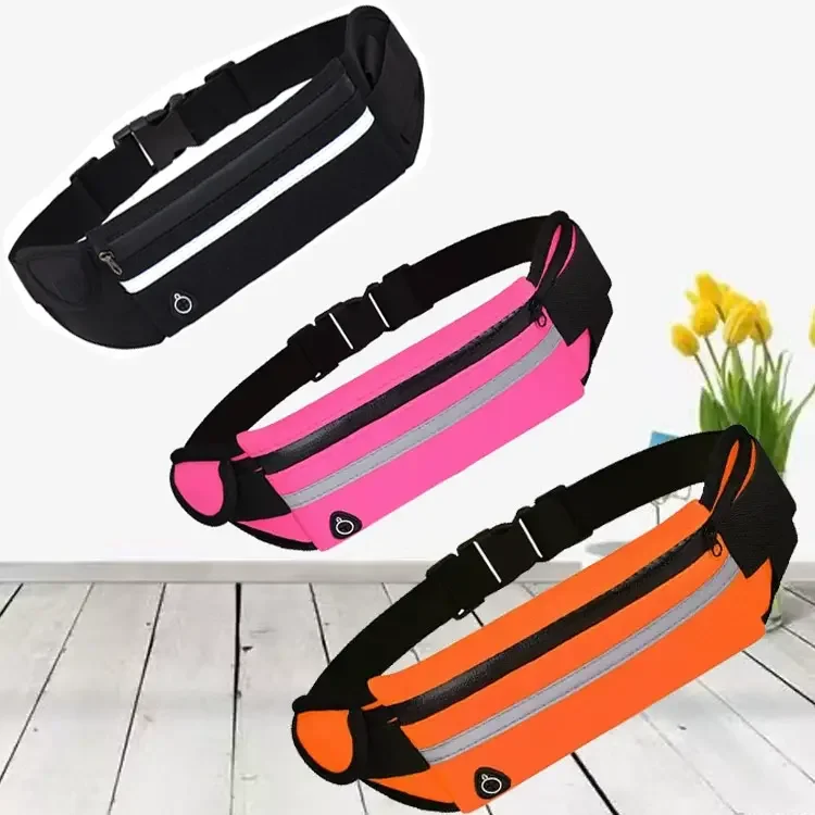 Adjustable Running Belt Fanny Pack for Men & Women, Waist Pouch Holds Phone, Cash & Keys for Hiking & Outdoor Activities